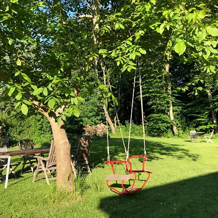 Am Waldrand Mit Sauna شقة Biendorf
